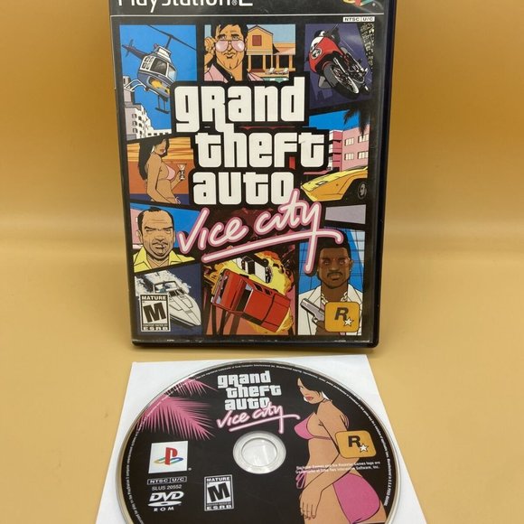 Grand Theft Auto: Vice City (Sony PlayStation 2, 2002). - Picture 1 of 5